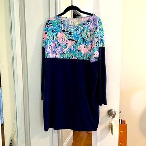 Lilly Pulitzer long sleeve t-shirt dress